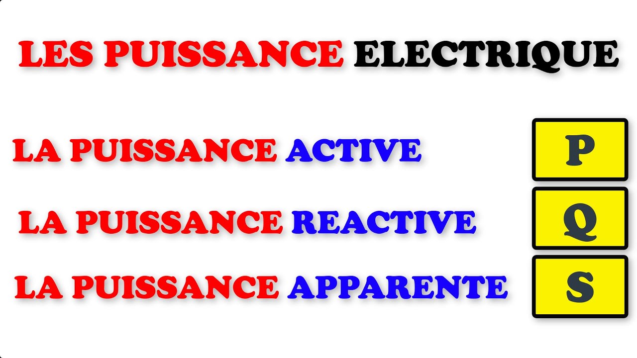 Les Puissance Electrique (بالعربية)