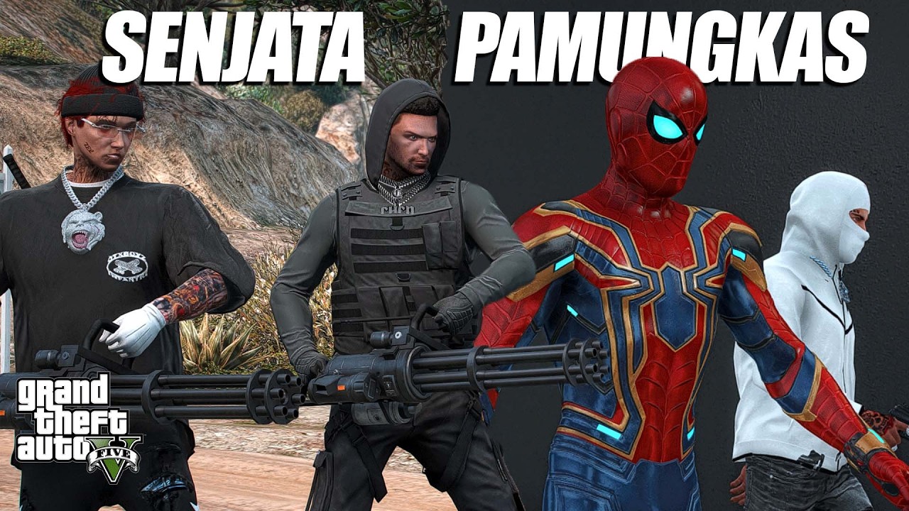 PENYELAMATAN JARWO DARI PARA MUTAN! SENJATA TERKUAT DIKELUARKAN!!! -GTA V ROLEPLAY