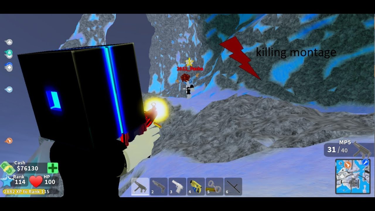 Epic Killing Montage.Roblox Mad City