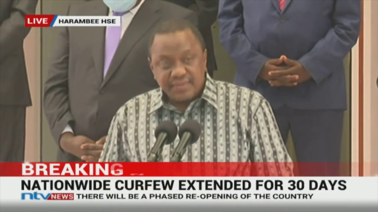 President Uhuru Kenyatta speech on coronavirus, phased re-opening || FULL SPEECH