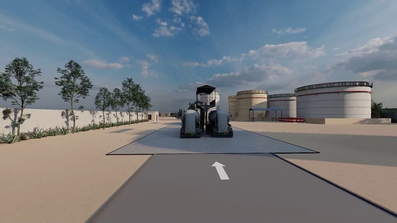 Tank Farm 3D l Oil storage Terminal l Tank Farm