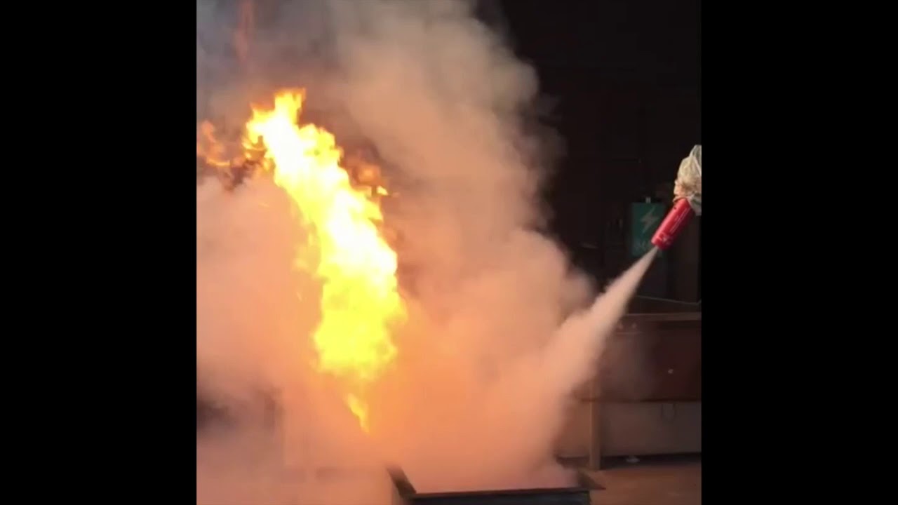 First Response Class B fire Demonstration