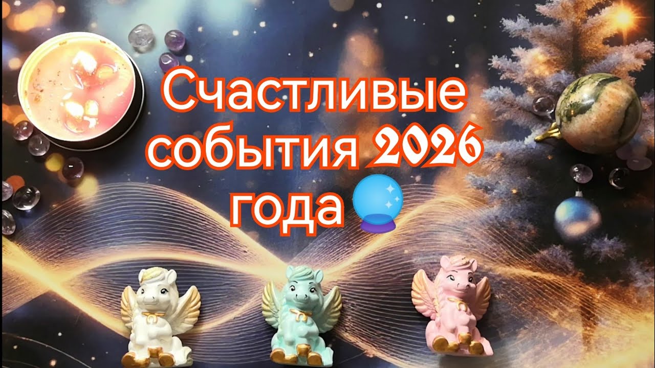 Счастливые события 2026 года 🔮