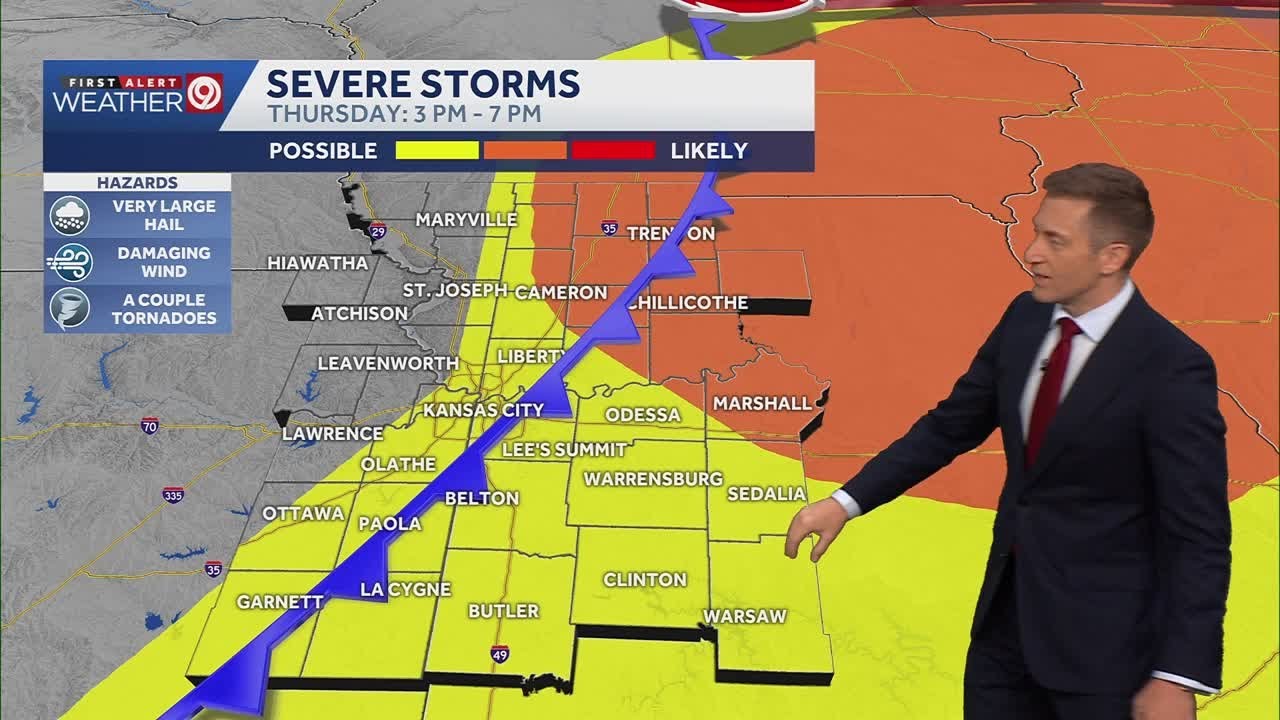 Kansas City Weather Forecast Thursday, June 11, 2026