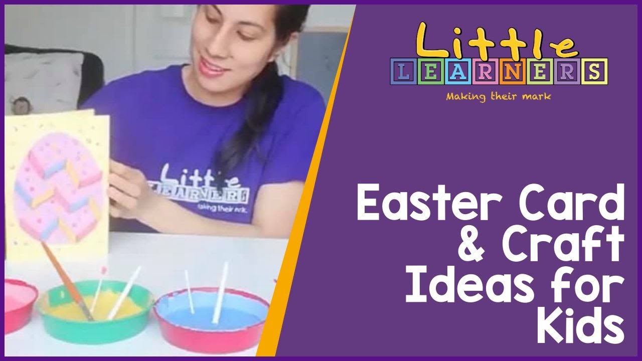 Easy Easter Card & Craft Ideas for Kids | Little Learners Easter Activities