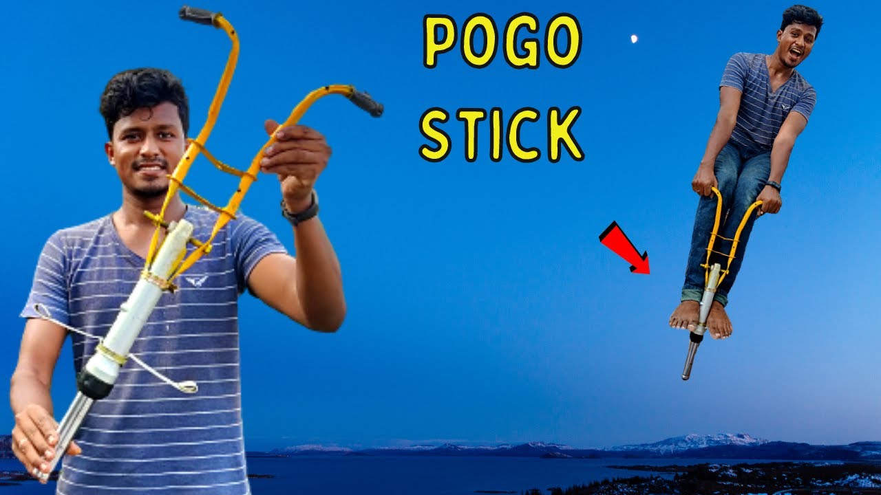 How to Make POGO STICK at Home | இத வச்சு பறக்கலாமா!🤣 | Vijay Ideas