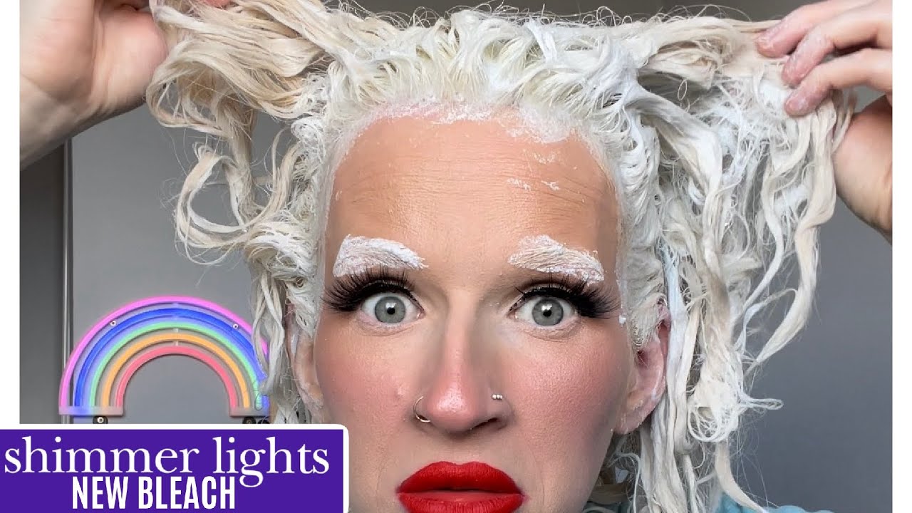ПОПРОБУЕМ НОВЫЙ ОТБЕЛИВАТЕЛЬ SHIMMERS LIGHTS