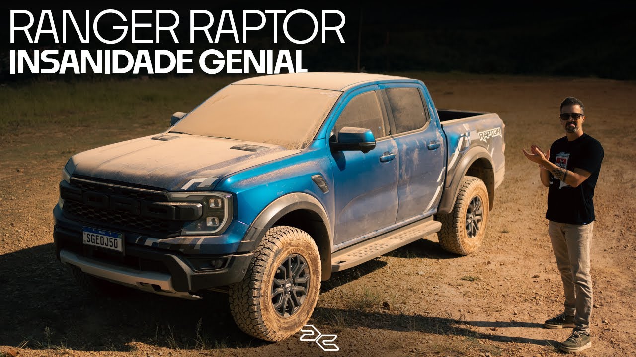 A picape que FAZ TUDO! Ford Ranger Raptor SURPREENDE no asfalto e VOA na terra!