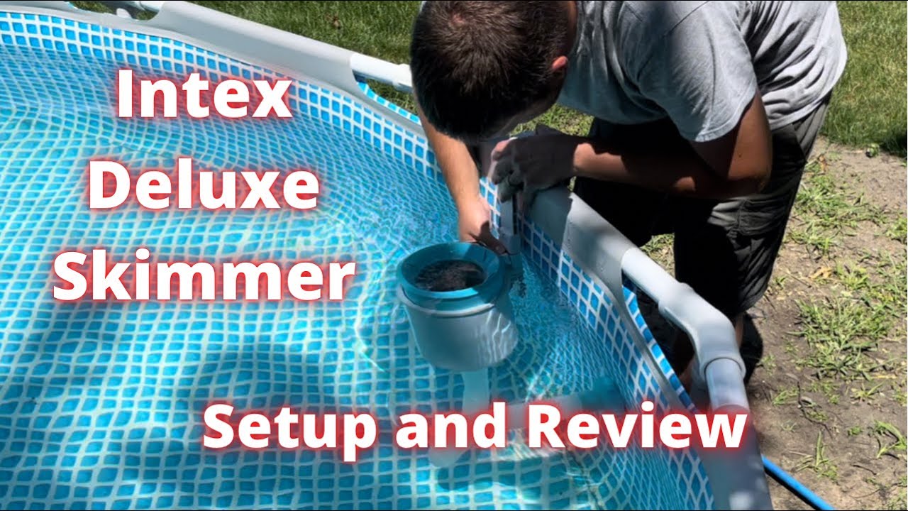 Обзор и настройка настенного скиммера Intex Deluxe