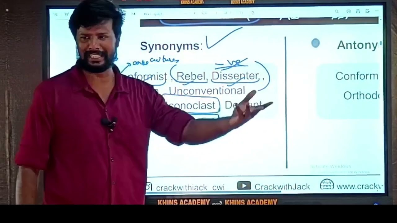 VOCABUDDY SERIES | WORD GROUPING -3 | MR. ABITH | VOCABS FOR BANK AND SSC | MAY 9