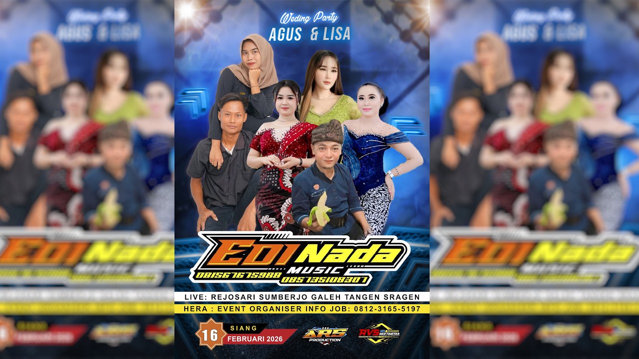 LIVE CAMPURSARI EDI NADA MUSIC - PERNIKAHAN RIYAN & SITI - ARS AUDIO JILID 2 - AAN PRODUCTION