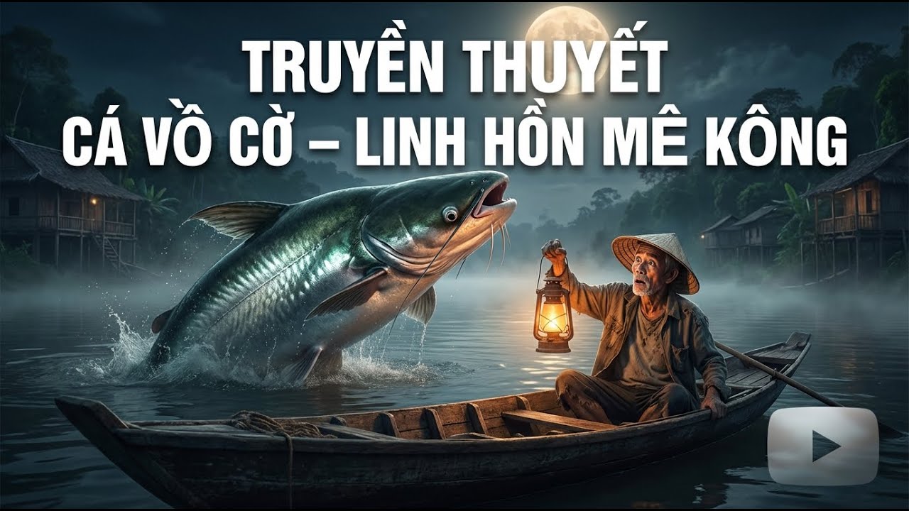Truyền Thuyết Cá Vồ Cờ Sông Mê Kông  Linh Hồn Của Dòng Sông Huyền Bí