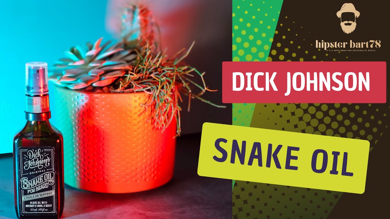 Snake Oil Bartöl im Test: Meine Erfahrungen mit Dick Johnson