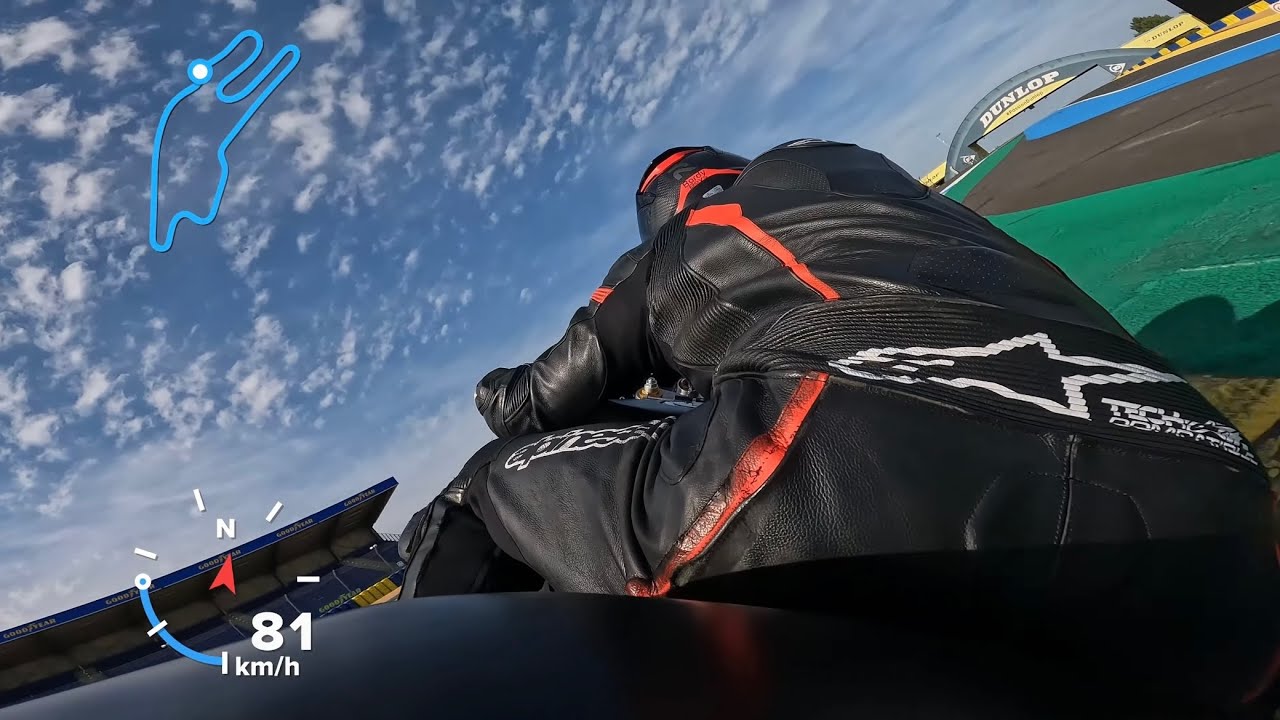 Roulage Moto - Le Mans (Bugatti) - ZX6R - Problème de boite de vitesse