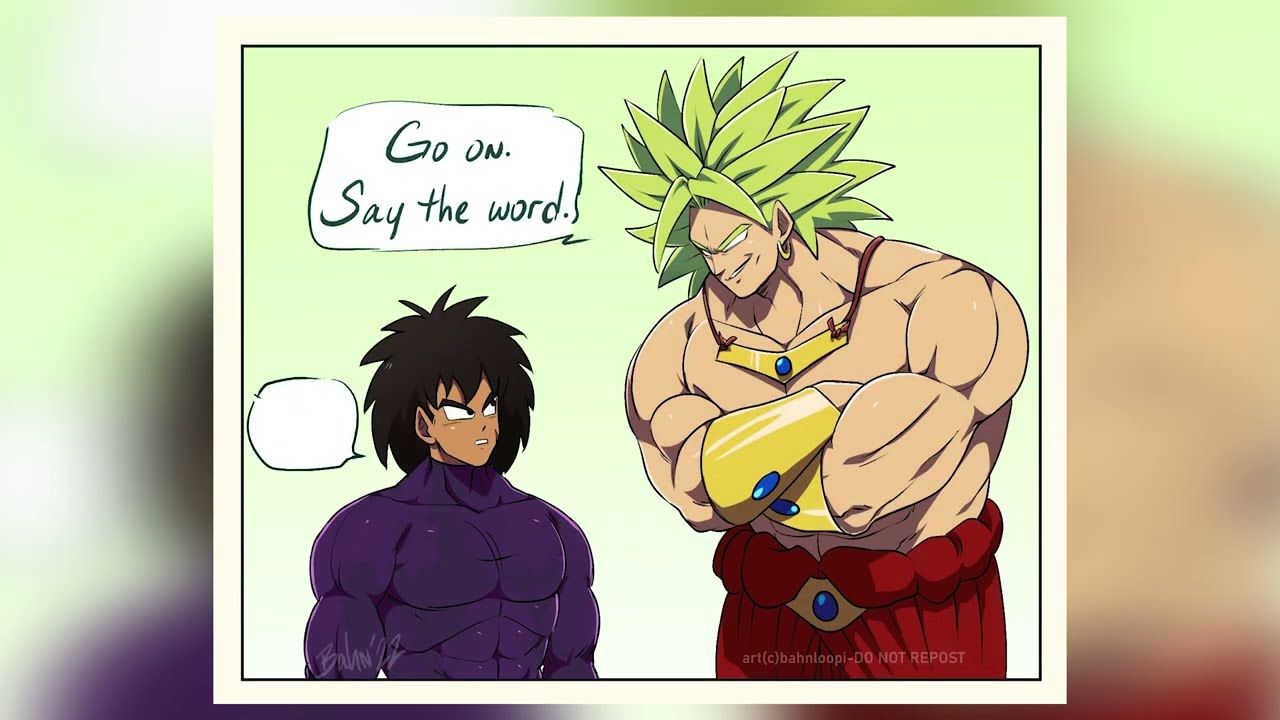 Super Broly Says the F Word  | DBZ COMIC DUB