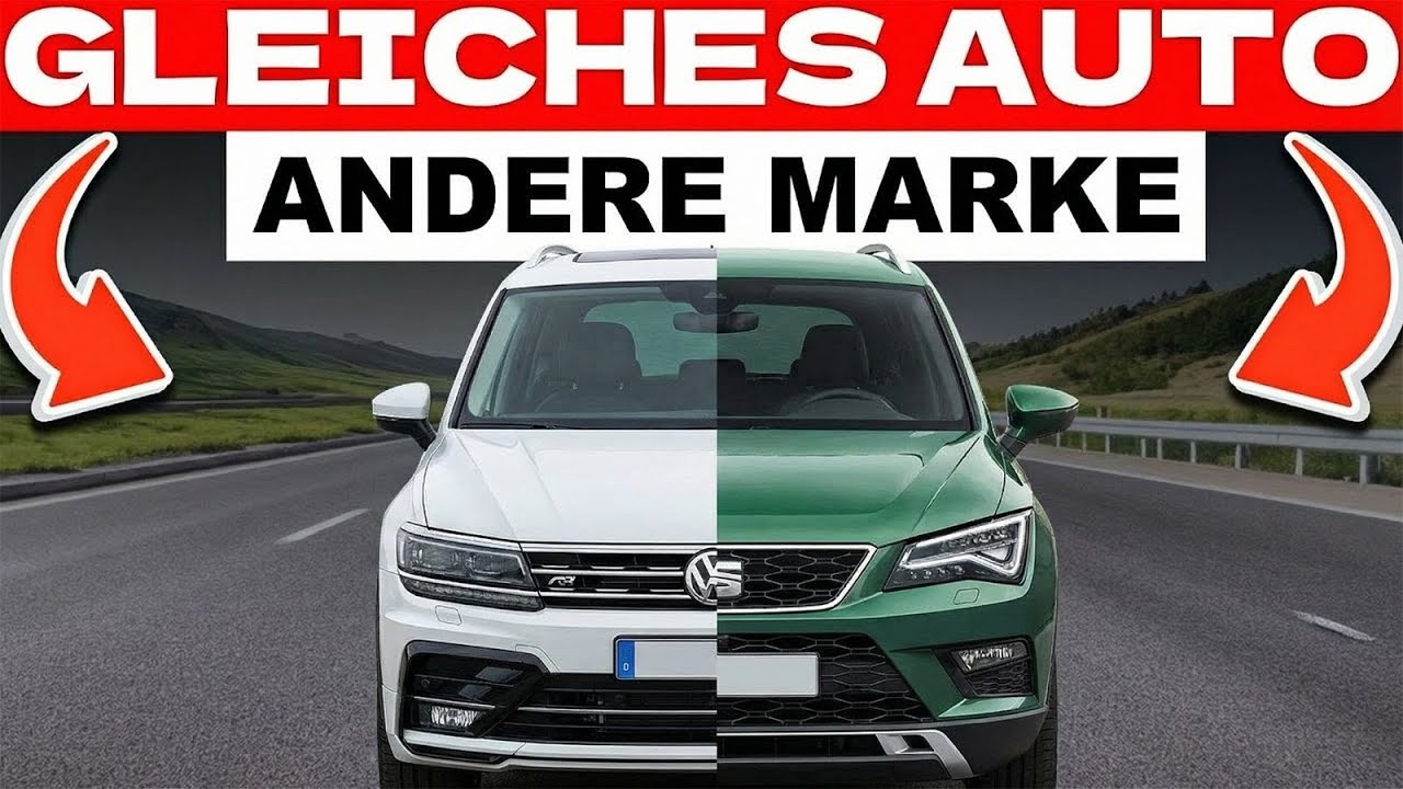 15 SUVs - eigentlich identisch, aber niemand merkt’s!