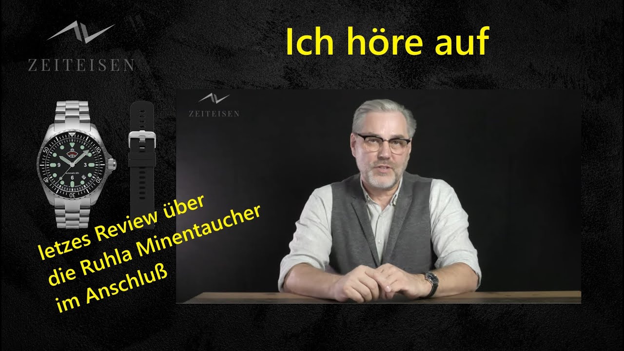 Ich höre auf - letztes Review auf Zeiteisen - Ruhla Minentaucher