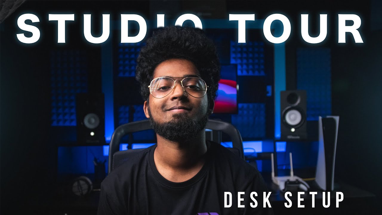 Home Studio Tour | Desk Setup | Ashwin Bhaskar