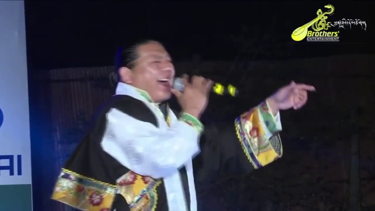 Tibetan song Dolma Lhakhang by Tsering Gurmey live concert at Bylakuppe