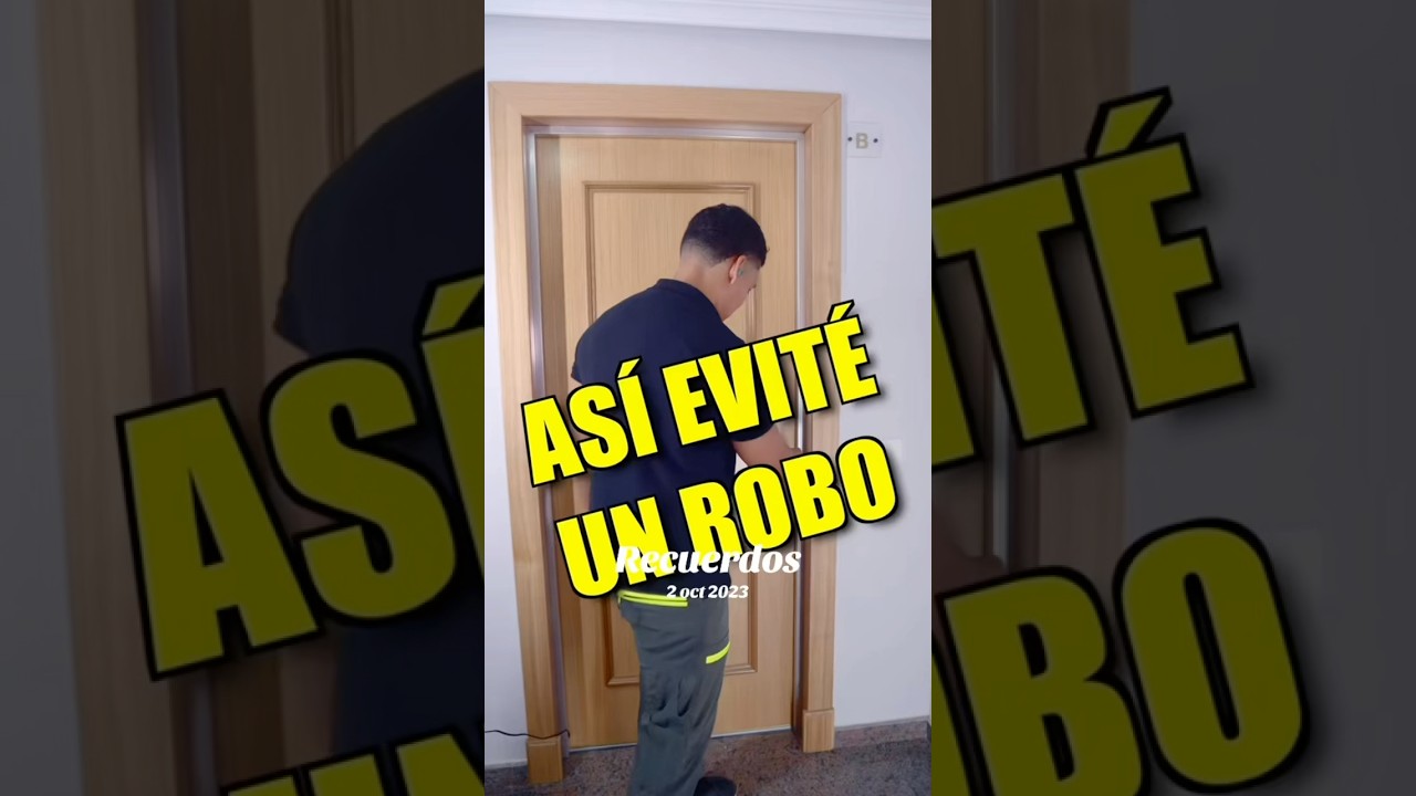 Cuidado con los pl&aacute;sticos que ponen los ladrones en las puertas para robar