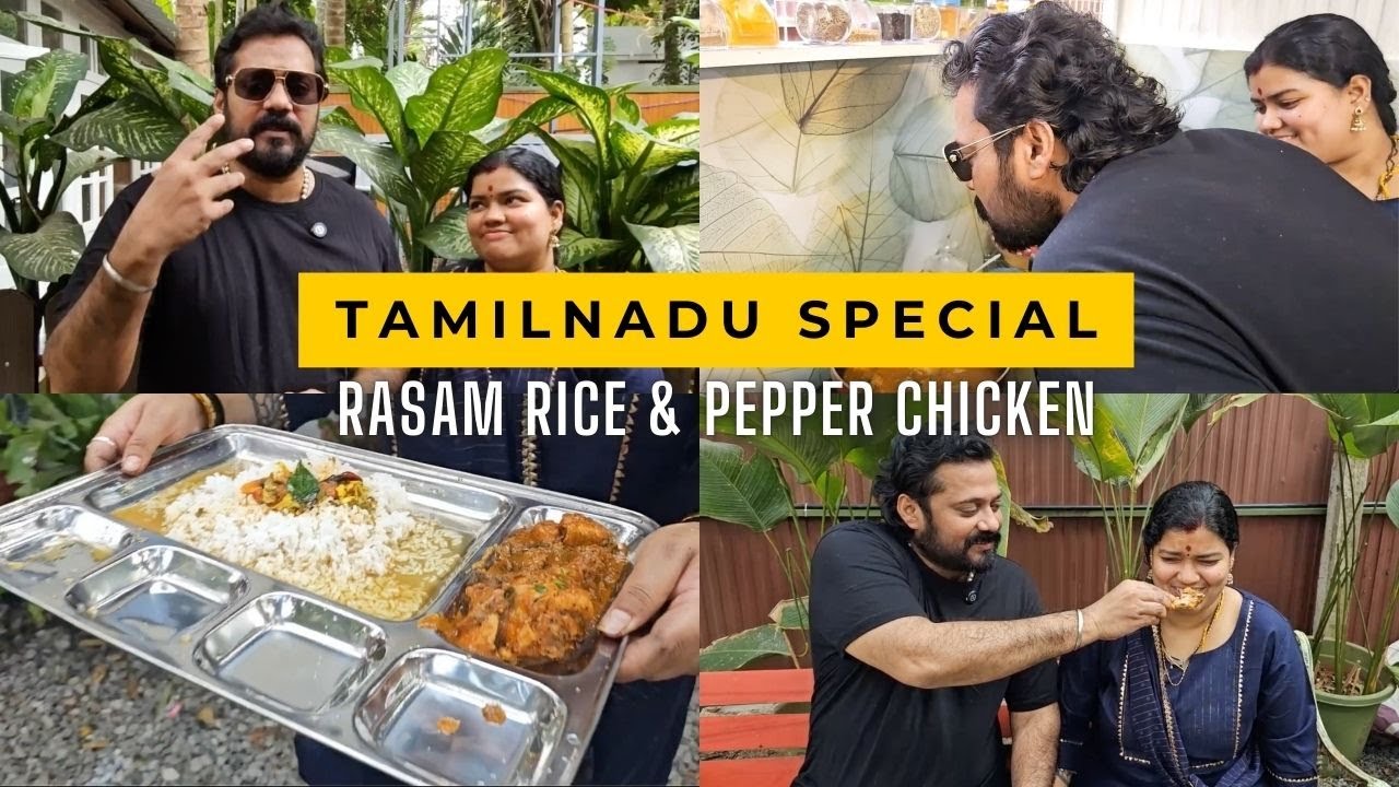 Preparing Rice,Rasam And Pepper Chicken For My Bala Mama | Balakokila | Actor Bala | Kokila