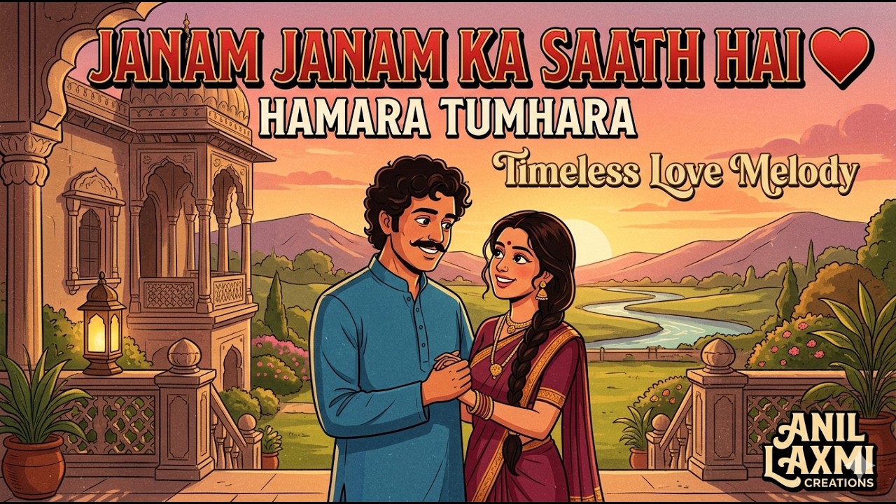 Janam Janam Ka Saath Hai Hamara Tumhara ❤️ | Timeless Love Melody