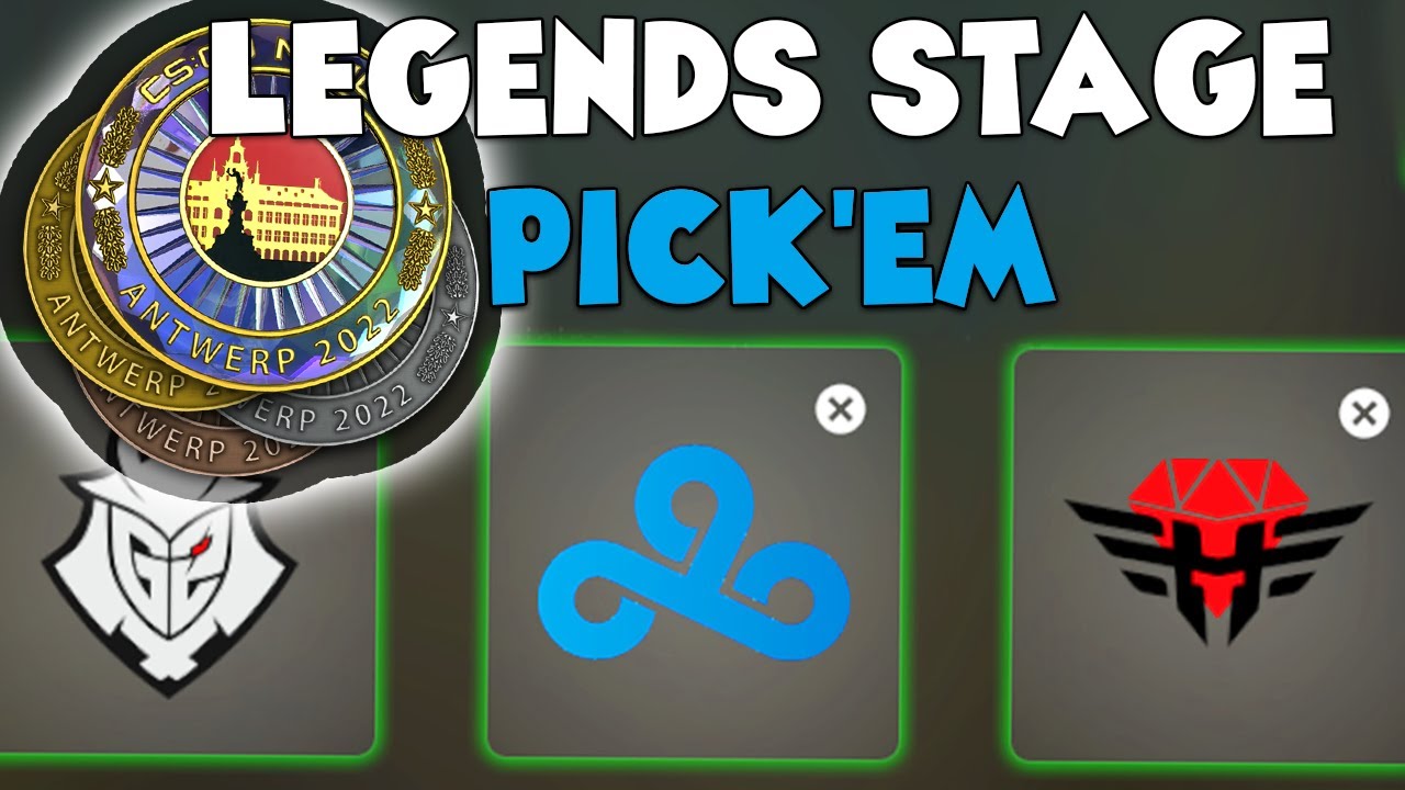 PGL Major Antwerp 2022 Pick'Em Legends Stage - My Picks! 🏆