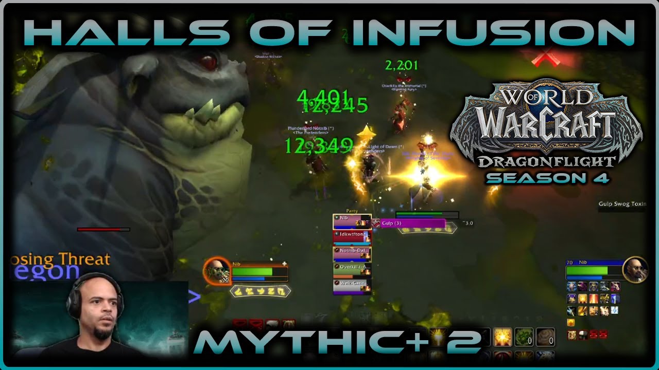 Halls Of Infusion +2 | Holy Paladin | WoW Dragonflight Season 4