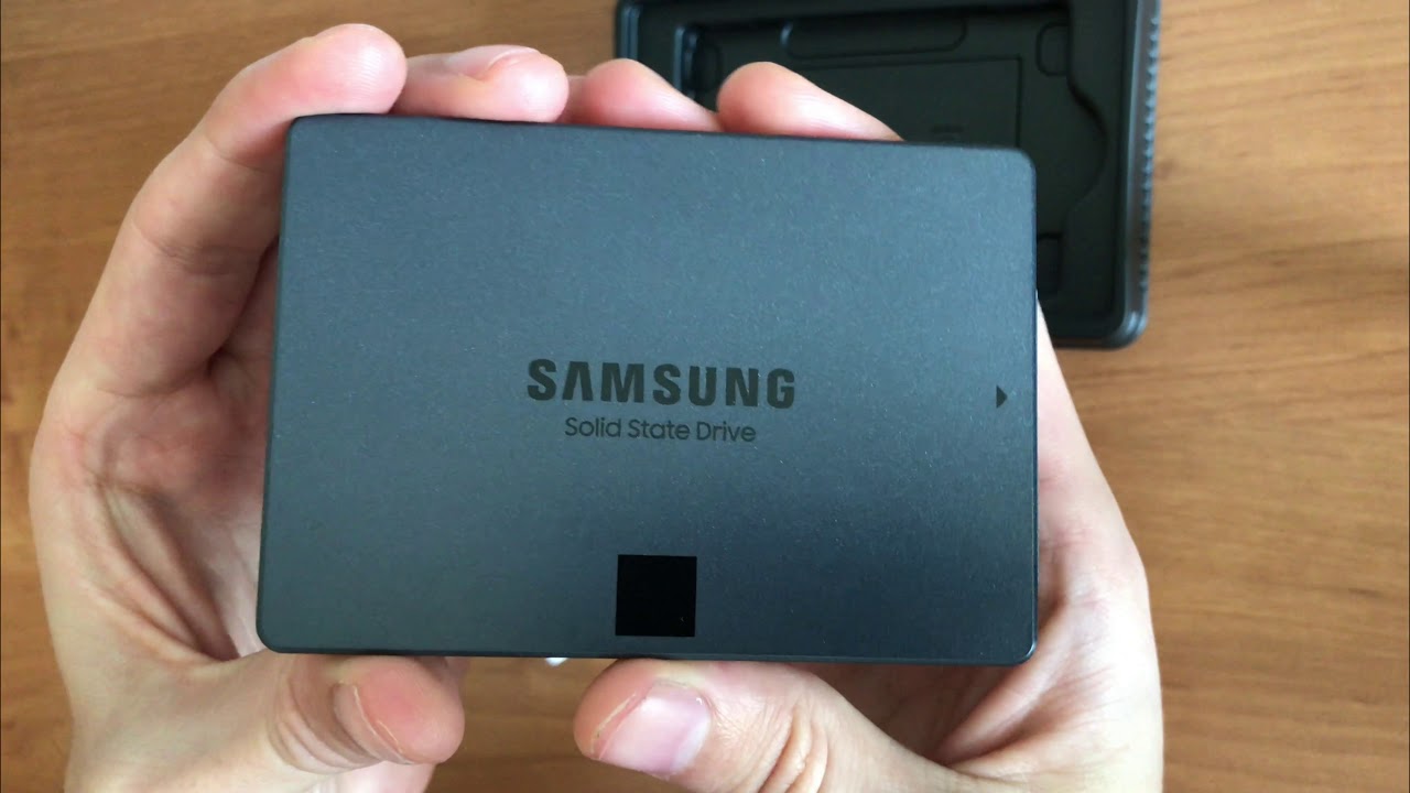 Распаковка Samsung 860 QVO 1TB