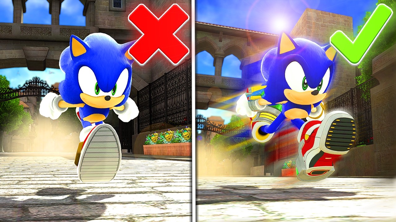 HD SA2 Sonic JOINS Sonic Unleashed PC!
