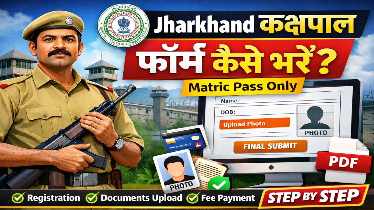 Jharkhand Kakshpal Form Fillup 2026 | Jharkhand Kakshpal Vacancy Form Kaise Bhare