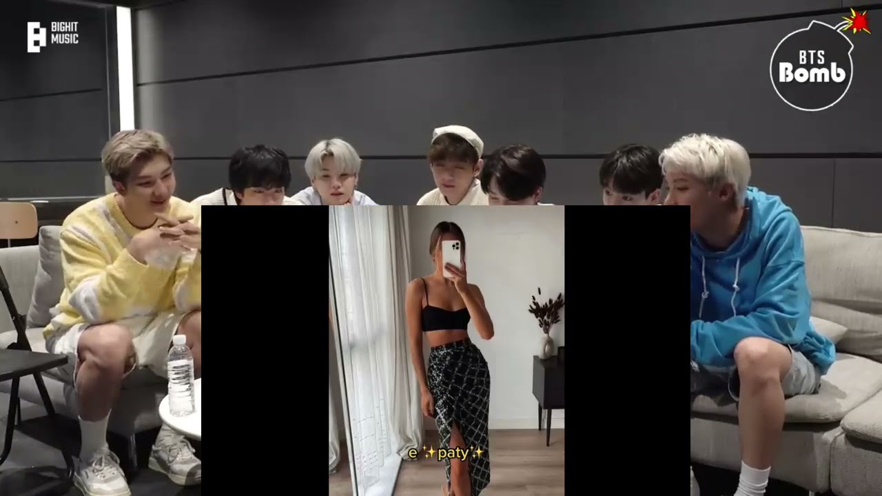 Bts react random tiktok