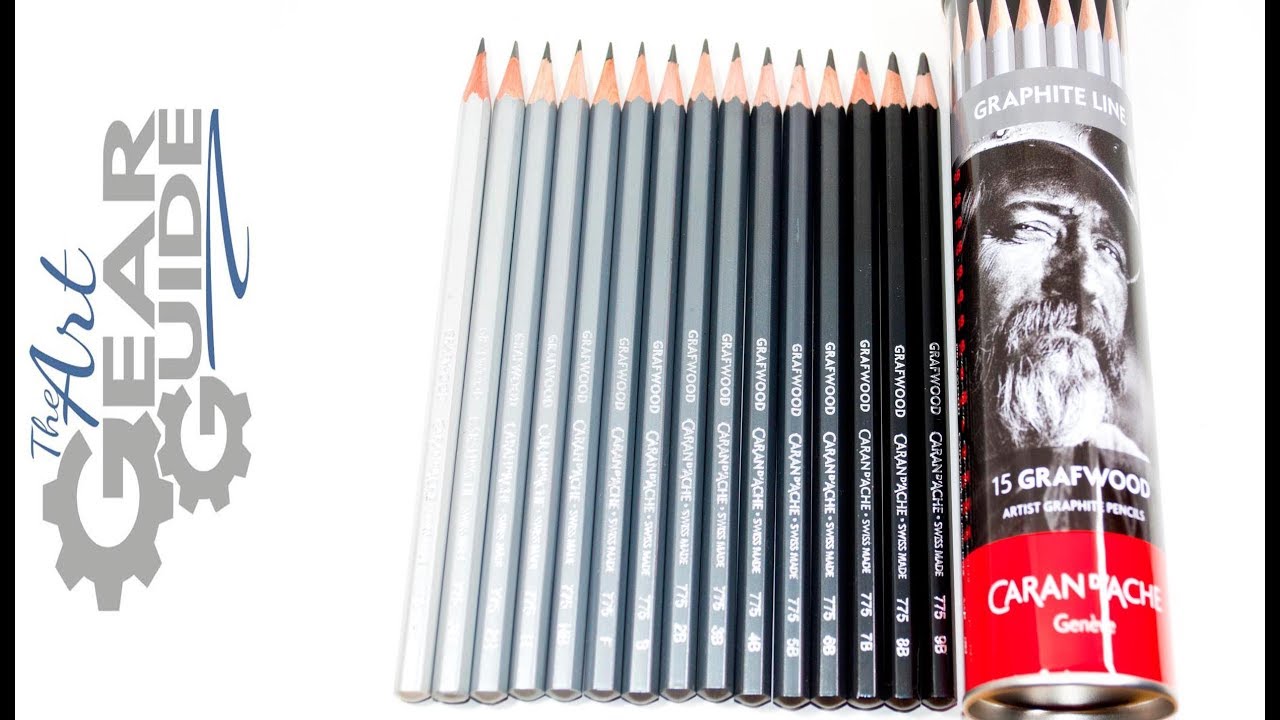 Caran Dache Grafwood Pencils