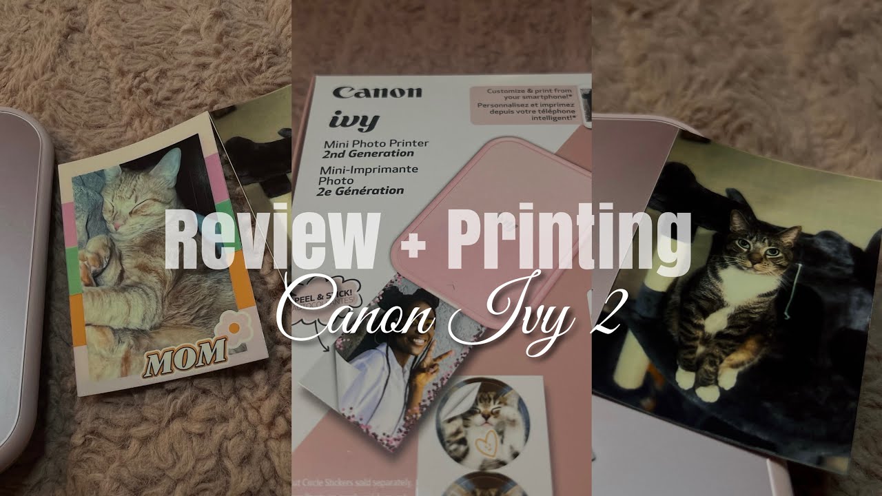 CANON IVY 2 Mini Photo Printer | Review & Unboxing