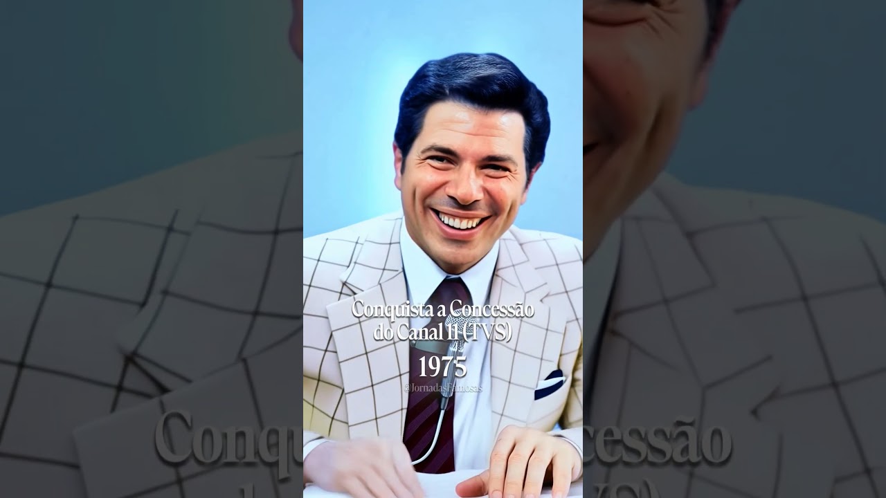 The Life of Silvio Santos 🎙️ #silviosantos #sbt #brazil #history