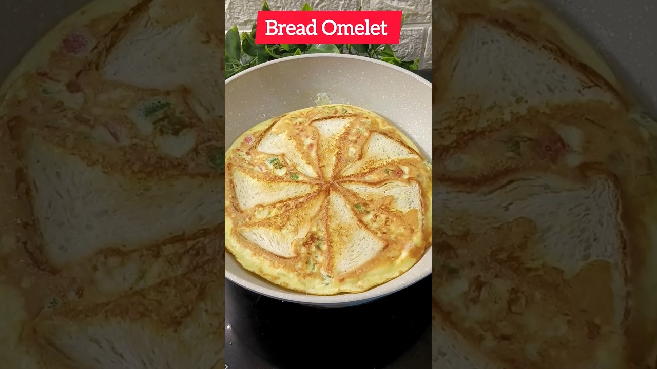 This VIRAL Bread Omelette Recipe Everyone&rsquo;s Going Crazy For! 🔥 | Easy Breakfast Idea 🍳 #shorts