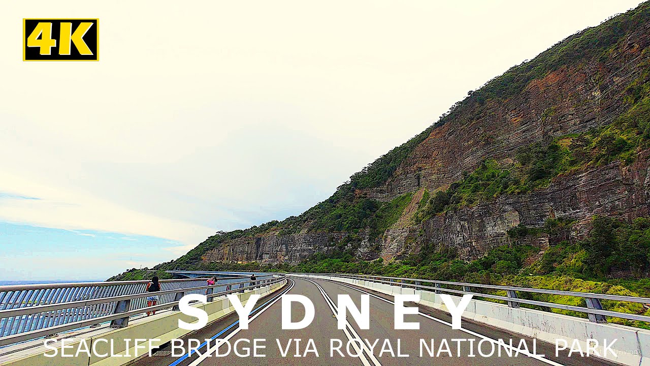 Driving To Sea Cliff Bridge via Royal National Park | NSW Australia | 4K POV ASMR Drive