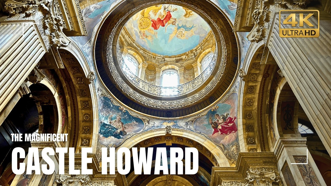 Exploring Castle Howard | Walking Tour of a Magnificent English Country Estate [4K]