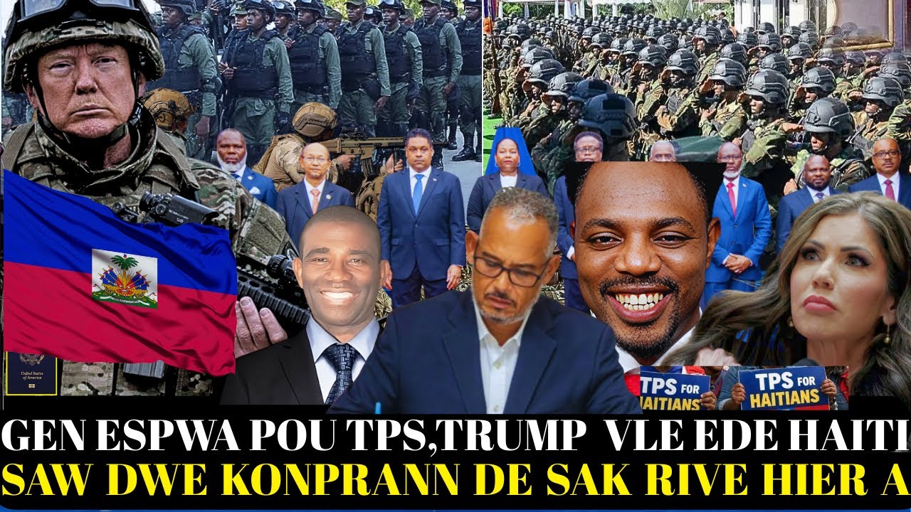 GWO NOUVEL 8 FEVRIER:ESKE GEN ESPWA POU TPS?TRUMP DESIDE SIPOTE AYITI,ANPIL WONT NAN KLAS POLITIK
