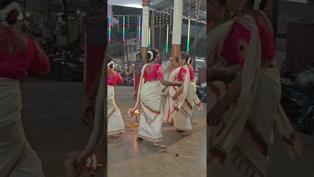 സൗപർണിക , ഇരവിപുരം ടീമിൻ്റെ തിരുവാതിര മുഖത്തല ശ്രീ കൃഷ്ണൻ കോവിലിൽ