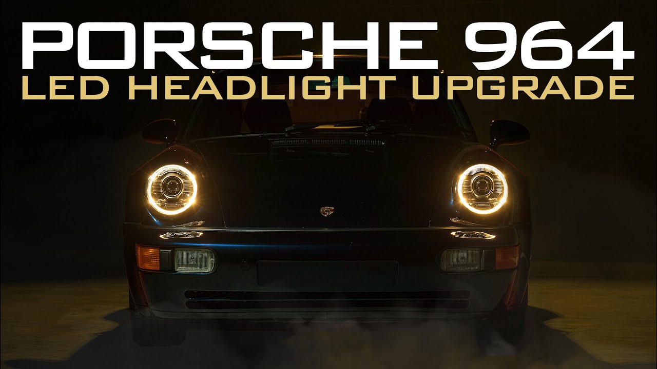 Reviving Retro Vibes | Epic Porsche 964 Morimoto XB Headlight Installation!
