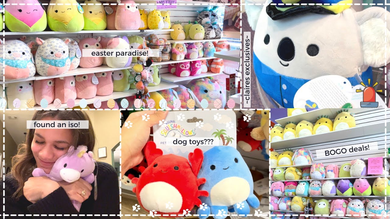 squishmallow hunting vlog - learning express, home goods, marshalls & more in college station, tx!