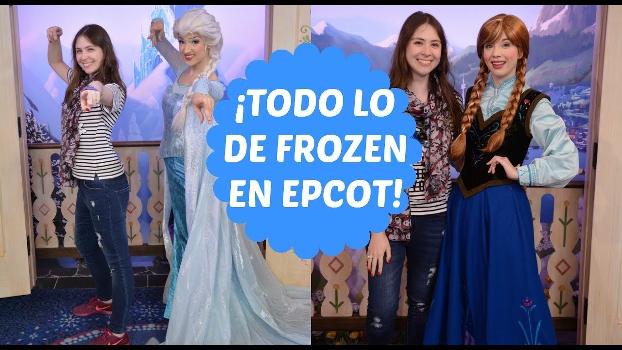 ¡ATRACCIÓN DE FROZEN Y CONOCIENDO A ANNA Y ELSA! / VLOG 2018