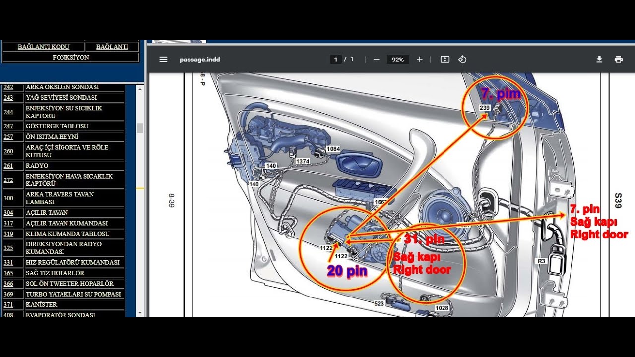 Fluence - Megane 3 Katlanır Ayna Nasıl Takılır Olması Gereken Alt Yapısıyla İlgili Bilgilendirme