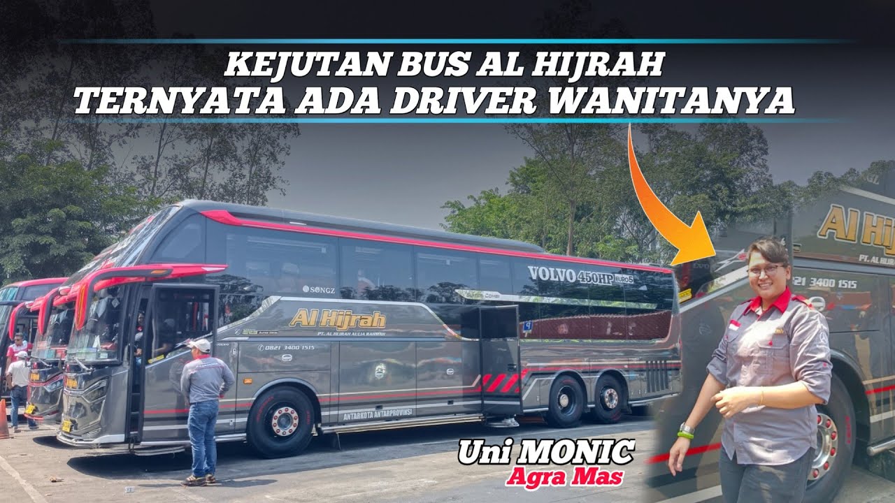 LHOH MBA MONIC AGRA MAS TERNYATA YANG BAWA BUS AL HIJRAH TRONTON || Hunting Bus rute sumatera barat