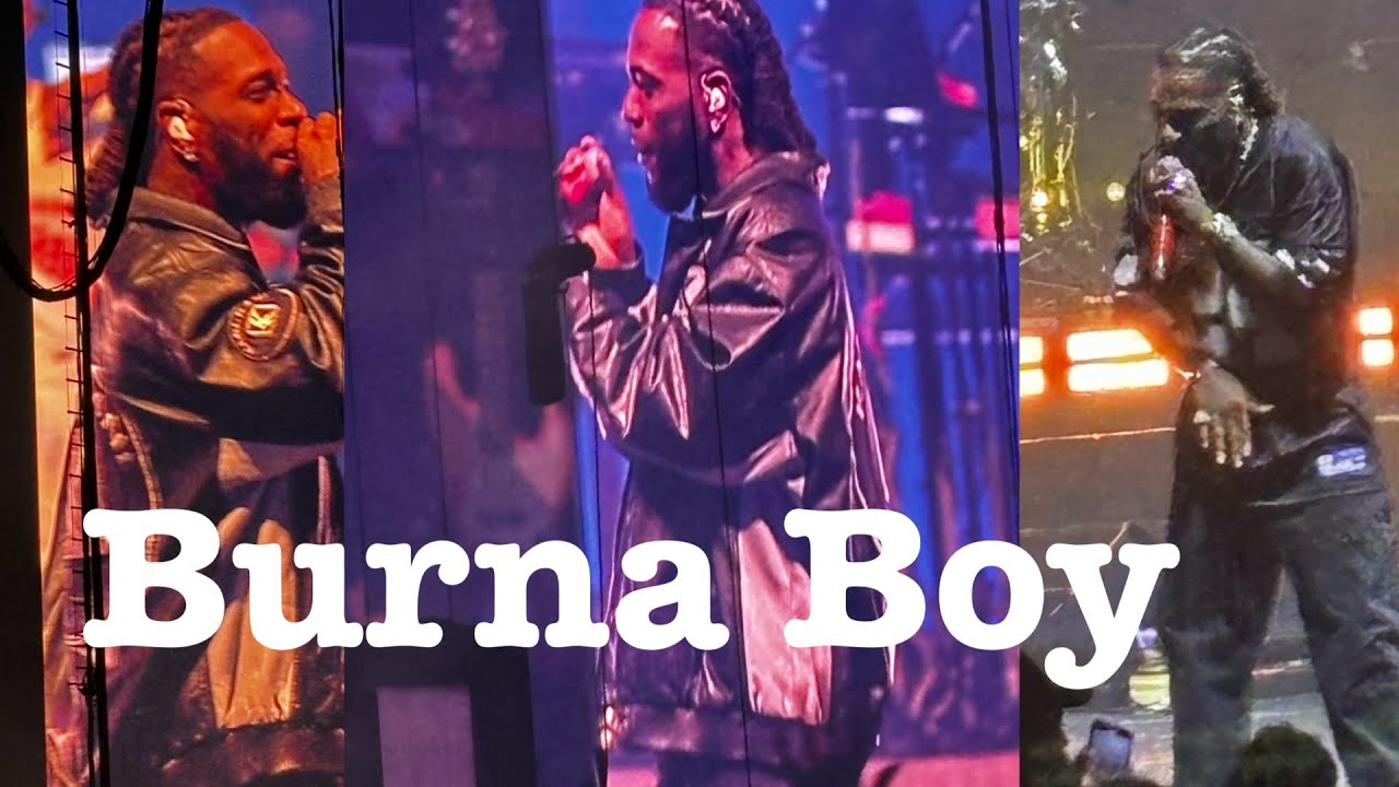Burna Boy Performs Live in Edmonton 2023
