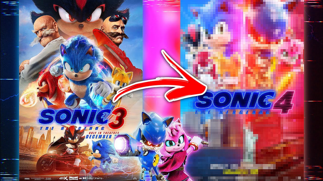 [RareGalaxy5] Making A Custom Sonic Movie 4 Poster! #21