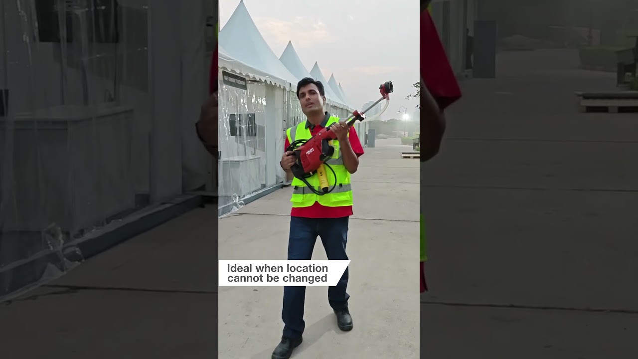 How to Overcome Rebar Restrictions While Coring | Hilti DD 30-W