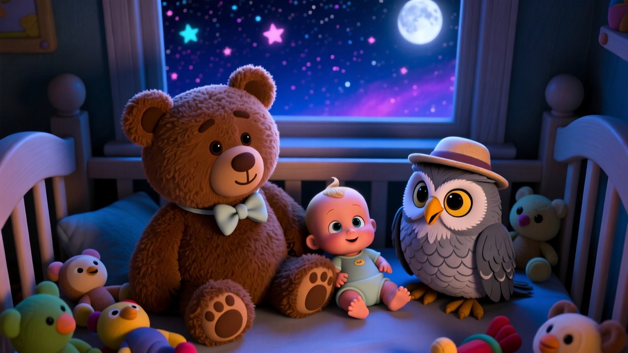 Sleepy Baby's Starry Night ✨ | Fun Learning & Play for Kids | Toddler Adventure Video