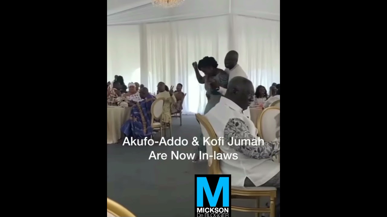 President Akufo Addo's Daughter Marry Kofi Jumah's Son